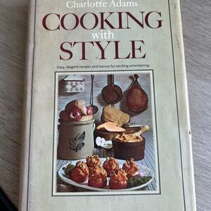 Signed! ✍️ Vintage Cookbook - Cooking with Style - Granny Cottage Core